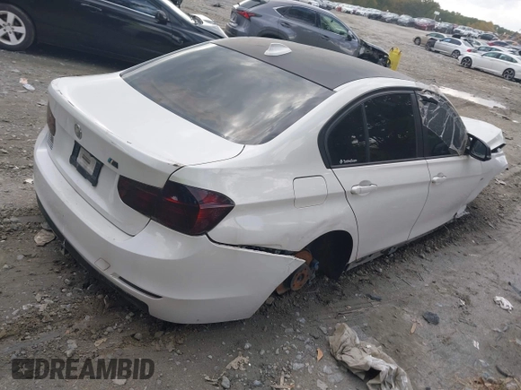 2014 BMW 3 Series 328i with VIN WBA3A5G58ENP29718, listed as a IAAI auction lot 37728510 with 98,642 mi miles and . Bid and sale history available at DreamBid. Image 4.