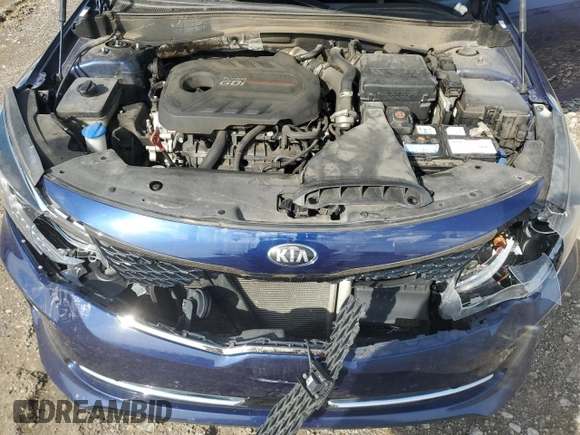 2016 Kia Optima SXL Turbo with VIN 5XXGV4L22GG015614, listed as a Copart auction lot 51237865 with 133,929 mi miles and Salvage Title. Bid and sale history available at carsss.com. Image 12.