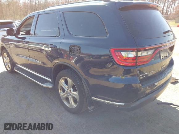 2014 Dodge Durango Limited z VIN 1C4RDJDG1EC477504, wystawiony jako IAAI lot #42049354 z przebiegiem 188 813 mil mil oraz . Historia ofert i sprzedaży dostępna na DreamBid. Obrazek 3.