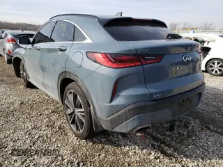 2022 Infiniti QX55 Essential z VIN 3PCAJ5K37NF101793, wystawiony jako Copart lot #38615402 z przebiegiem 14 946 mil mil oraz . Historia ofert i sprzedaży dostępna na DreamBid. Obrazek 3.
