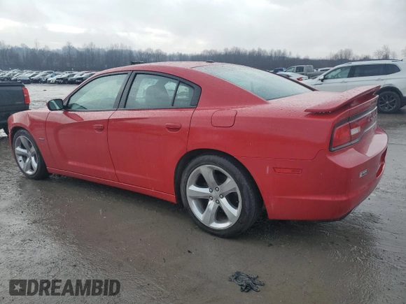 2012 Dodge Charger RT with VIN 2C3CDXCT0CH303140, listed as a Copart auction lot 46515865 with 109,675 mi miles and Salvage Title. Bid and sale history available at DreamBid. Image 2.