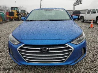 2018 Hyundai Elantra Value Edition with VIN KMHD84LF1JU555806, listed as a Copart auction lot 52097725 with 143,695 mi miles and Salvage Title. Bid and sale history available at carsss.com. Image 5.