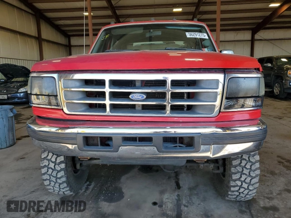 1997 Ford F-250 with VIN 1FTHF26FXVEB93213, listed as a Copart auction lot 56291275 with 283,697 mi miles and Salvage title. Bid and sale history available at DreamBid. Image 5.