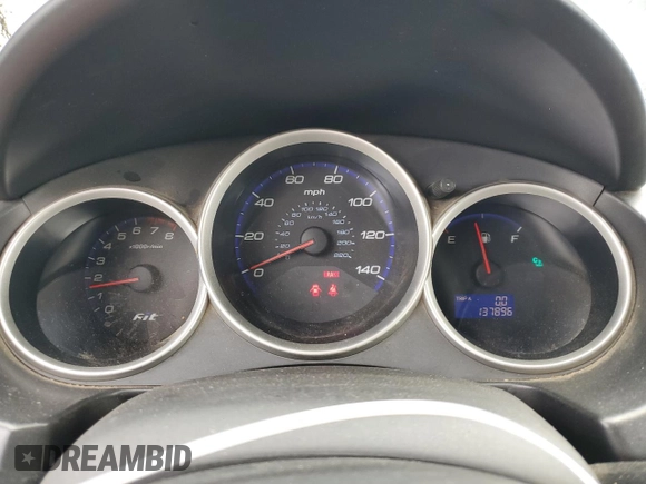 2007 Honda Fit Sport with VIN JHMGD37617S004392, listed as a Copart auction lot 44965225 with 137,896 mi miles and Salvage Title. Bid and sale history available at carsss.com. Image 9.