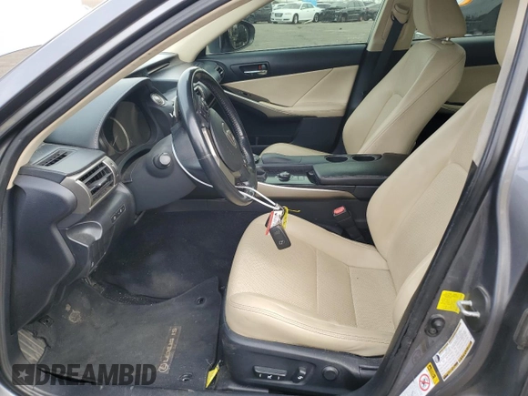2014 Lexus IS 350 с VIN JTHCE1D24E5000477, выставлен на аукционе Copart как лот 44457245 с пробегом 132 084 миль миль и Списание • Salvage title. История ставок и продаж доступна на DreamBid. Изображение 7.