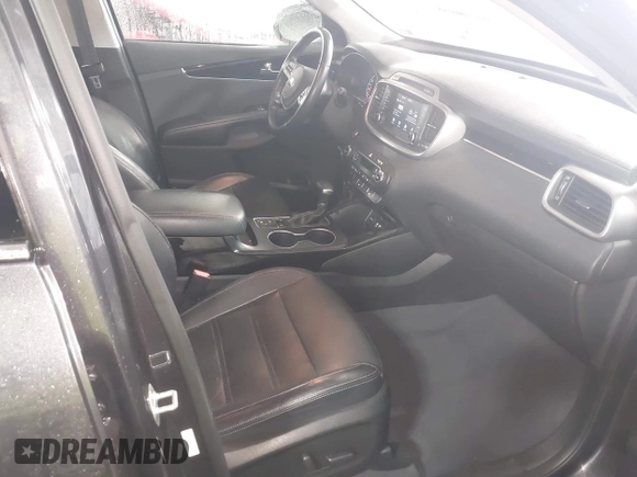 2019 Kia Sorento EX Sport V6 with VIN 5XYPH4A5XKG461096, listed as a IAAI auction lot 41909710 with 67,027 mi miles. Bid and sale history available at carsss.com. Image 5.