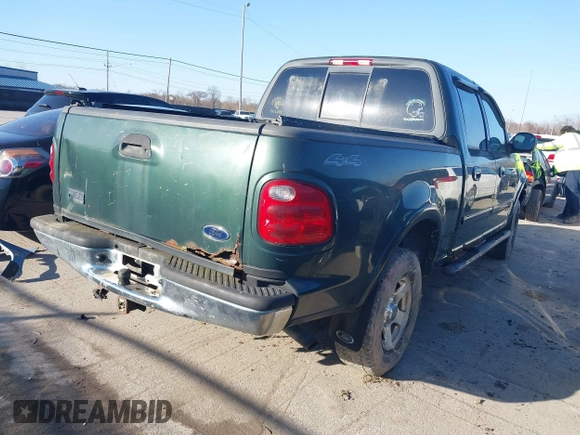 2002 Ford F-150 XLT with VIN 1FTRW08L12KB71710, listed as a IAAI auction lot 41826511 with 1 mi miles. Bid and sale history available at carsss.com. Image 4.