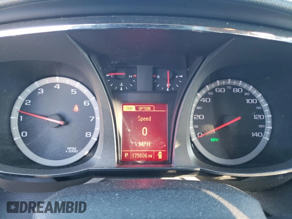 2016 GMC Terrain SLE with VIN 2GKALMEK7G6128027, listed as a Copart auction lot 79248564 with 175,606 mi miles and Salvage Title. Bid and sale history available at DreamBid. Image 9.