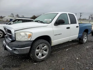 2007 Dodge Ram 1500 SLT with VIN 1D7HU18N17J607080, listed as a Copart auction lot 51408695 with 115,289 mi miles and Salvage Title. Bid and sale history available at carsss.com. Image 1.