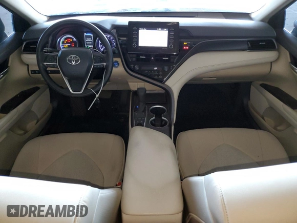 2021 Toyota Camry Hybrid LE with VIN 4T1C31AK6MU557645, listed as a Copart auction lot 53958735 with 72,221 mi miles and Salvage Title. Bid and sale history available at carsss.com. Image 8.