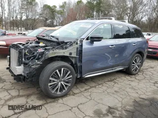 2022 Infiniti QX60 Sensory with VIN 5N1DL1GS6NC333813, listed as a Copart auction lot 44029035 with 32,755 mi miles and Salvage title. Bid and sale history available at DreamBid. Image 1.