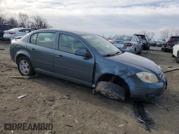 2005 Chevrolet Cobalt LS with VIN 1G1AL52F657589623, listed as a Copart auction lot 48238325 with 60,355 mi miles and Salvage Title. Bid and sale history available at DreamBid. Image 4.