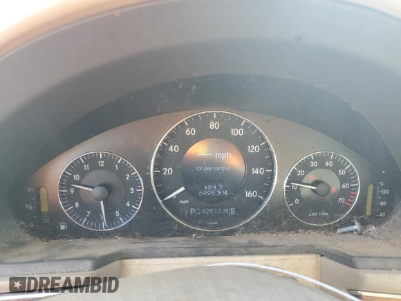 2003 Mercedes-Benz E-Class 3.2L with VIN WDBUF65J53A101021, listed as a Copart auction lot 73015774 with 242,812 mi miles and Clean Title. Bid and sale history available at carsss.com. Image 9.