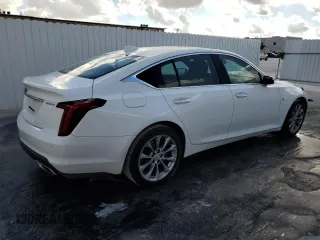 2023 Cadillac CT5 Premium Luxury z VIN 1G6DN5RK5P0132088, wystawiony jako Copart lot #44972315 z przebiegiem 28 349 mil mil oraz Czysty tytuł • Clean title. Historia ofert i sprzedaży dostępna na DreamBid. Obrazek 3.