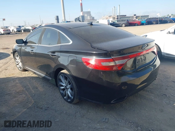 2013 Hyundai Azera with VIN KMHFH4JG9DA198966, listed as a IAAI auction lot 42232410 with 177,041 mi miles and . Bid and sale history available at DreamBid. Image 3.
