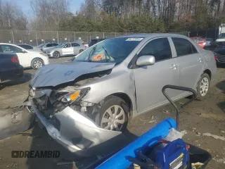 2012 Toyota Corolla L with VIN 2T1BU4EE5CC860463, listed as a Copart auction lot 45097645 with 0 mi miles and Non Repairable. Bid and sale history available at carsss.com. Image 1.