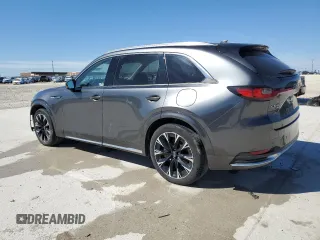 2024 Mazda CX-90 3.3 Turbo S with VIN JM3KK1HC7R1122618, listed as a Copart auction lot 49292855 with 30,233 mi miles and Salvage Title. Bid and sale history available at carsss.com. Image 2.