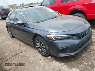 2022 Honda Civic EX with VIN JHMFE1F74NX010338, listed as a IAAI auction lot 42687572 with 77,530 mi miles and . Bid and sale history available at DreamBid. Image 1.