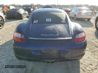 2006 Porsche Cayman S с VIN WP0AB298X6U784188, выставлен на аукционе Copart как лот 77872504 с пробегом Не указан миль и Списание • Salvage title. История ставок и продаж доступна на DreamBid. Изображение 6.