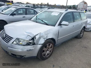2003 Volkswagen Passat GLX with VIN WVWYH63B73E462624, listed as a IAAI auction lot 41555785 with 166,521 mi miles. Bid and sale history available at carsss.com. Image 17.