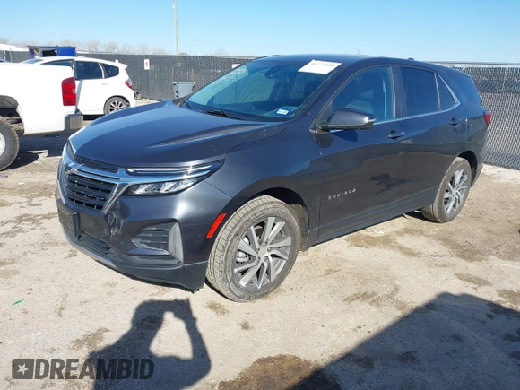 2022 Chevrolet Equinox LT with VIN 3GNAXKEVXNS227834, listed as a IAAI auction lot 41773035 with 42,738 mi miles. Bid and sale history available at carsss.com. Image 17.