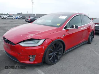 2021 Tesla Model X Long Range Plus with VIN 5YJXCBE24MF324376, listed as a IAAI auction lot 42034108 with Not Provided miles and . Bid and sale history available at carsss.com. Image 20.
