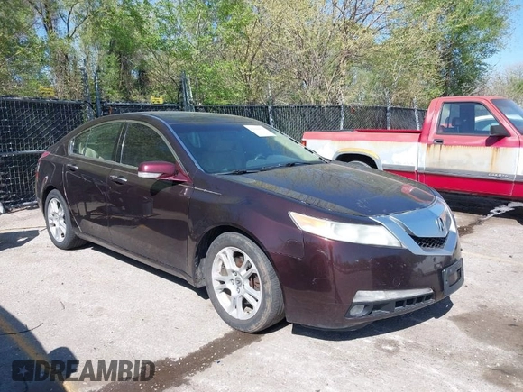 2009 Acura TL Tech with VIN 19UUA86549A016873, listed as a IAAI auction lot 42044931 with 224,627 mi miles. Bid and sale history available at carsss.com. Image 1.