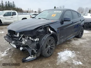 2017 BMW X6 xDrive35i with VIN 5UXKU2C31H0U29687, listed as a Copart auction lot 43561285 with 0 mi miles and Clean Title. Bid and sale history available at carsss.com. Image 1.