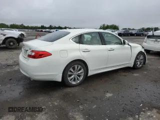 2012 Infiniti M z VIN JN1BY1AP2CM332668, wystawiony jako Copart lot #58692455 z przebiegiem 170 121 mil mil oraz Szkoda całkowita • Salvage title. Historia ofert i sprzedaży dostępna na DreamBid. Obrazek 3.