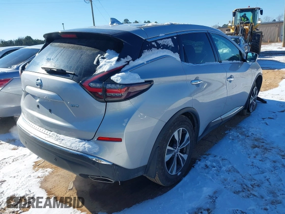 2020 Nissan Murano S with VIN 5N1AZ2AS7LN165553, listed as a IAAI auction lot 41350971 with 30,011 mi miles and . Bid and sale history available at DreamBid. Image 4.