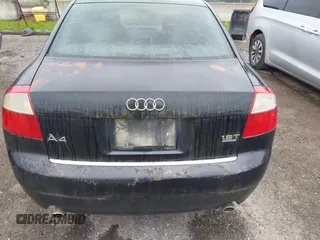 2002 Audi A4 1.8T with VIN WAULC68E92A210825, listed as a IAAI auction lot 41959575 with 196,927 mi miles. Bid and sale history available at carsss.com. Image 6.