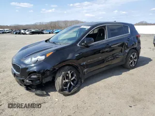2020 Kia Sportage LX with VIN KNDPMCAC5L7810605, listed as a Copart auction lot 48679385 with 32,195 mi miles and Salvage Title. Bid and sale history available at DreamBid. Image 1.
