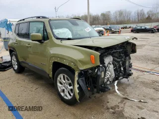 2015 Jeep Renegade Latitude with VIN ZACCJABTXFPB82218, listed as a Copart auction lot 51634875 with 185,757 mi miles and Salvage Title. Bid and sale history available at carsss.com. Image 4.