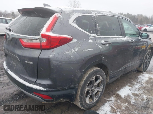 2018 Honda CR-V EX-L with VIN 5J6RW2H82JA001491, listed as a IAAI auction lot 41139160 with 71,928 mi miles. Bid and sale history available at carsss.com. Image 4.