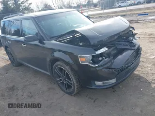 2015 Ford Flex SEL with VIN 2FMHK6C81FBA10041, listed as a IAAI auction lot 41468781 with 161,258 mi miles. Bid and sale history available at carsss.com. Image 1.