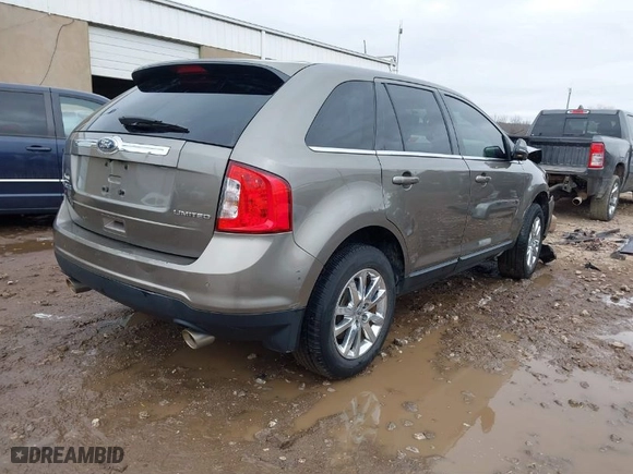 2014 Ford Edge Limited with VIN 2FMDK3KC7EBA05475, listed as a IAAI auction lot 41578021 with 106,574 mi miles. Bid and sale history available at carsss.com. Image 4.