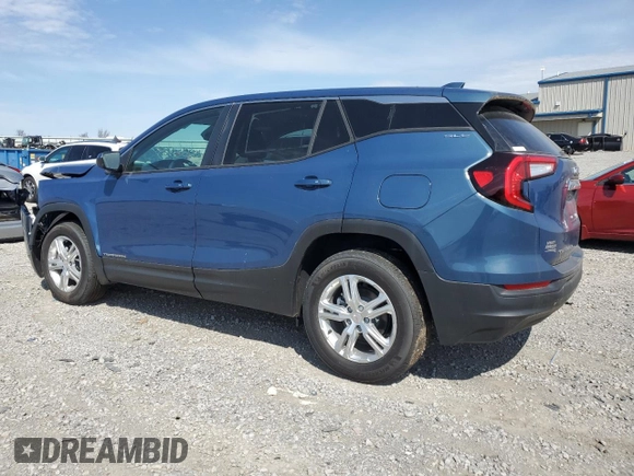 2024 GMC Terrain SLE with VIN 3GKALMEG7RL251885, listed as a Copart auction lot 51816855 with 1,393 mi miles and Salvage Title. Bid and sale history available at carsss.com. Image 2.