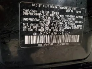 2014 Subaru Crosstrek Premium с VIN JF2GPAVC9E8231752, выставлен на аукционе Copart как лот 49995605 с пробегом 106 276 миль миль и Списание • Salvage title. История ставок и продаж доступна на DreamBid. Изображение 15.