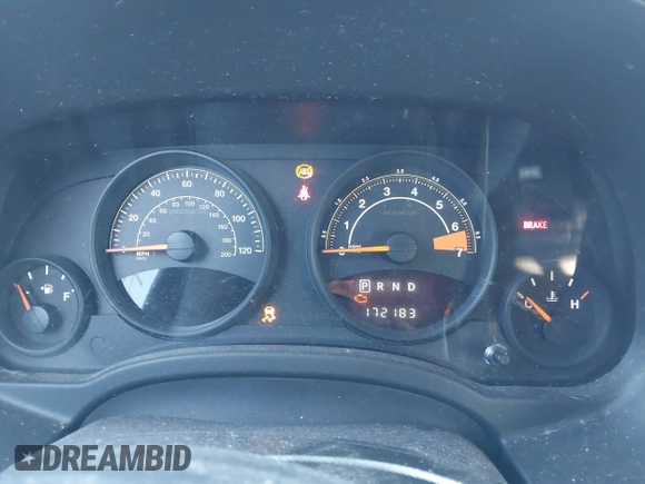 2014 Jeep Patriot Latitude with VIN 1C4NJRFB0ED693359, listed as a IAAI auction lot 41807745 with 172,183 mi miles. Bid and sale history available at carsss.com. Image 7.