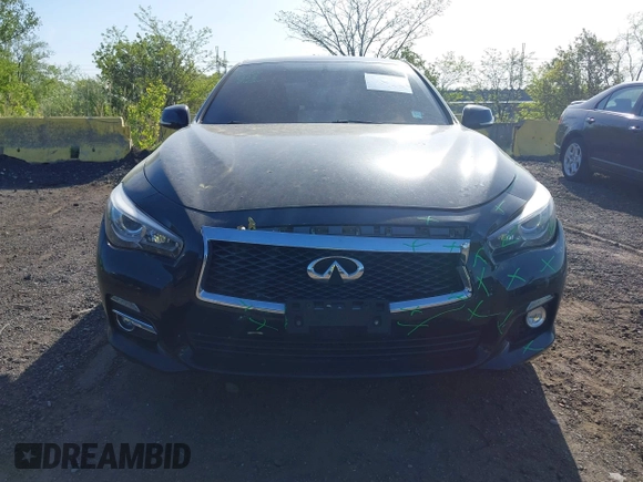 2016 Infiniti Q50 with VIN JN1EV7AR2GM341323, listed as a IAAI auction lot 42132950 with 104,943 mi miles and . Bid and sale history available at DreamBid. Image 12.