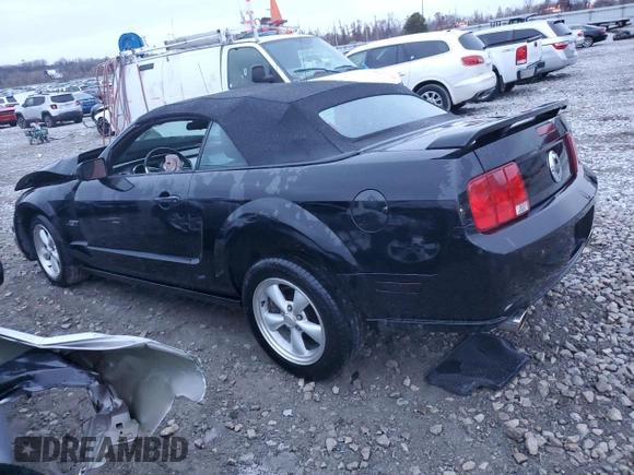 2008 Ford Mustang GT Deluxe with VIN 1ZVHT85H085120710, listed as a Copart auction lot 81685414 with 88,026 mi miles and Salvage Title. Bid and sale history available at DreamBid. Image 2.