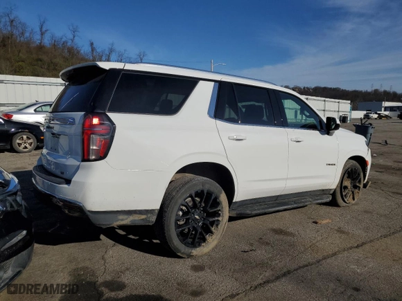 2023 Chevrolet Tahoe LT with VIN 1GNSKNKD0PR200969, listed as a Copart auction lot 47510274 with 23,976 mi miles. Bid and sale history available at carsss.com. Image 3.