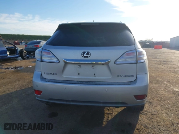 2010 Lexus RX 450h with VIN JTJBC1BA7A2027968, listed as a IAAI auction lot 41691721 with 170,813 mi miles and . Bid and sale history available at DreamBid. Image 16.