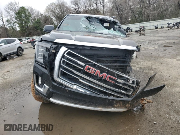 2022 GMC Yukon SLT with VIN 1GKS2BKD4NR350432, listed as a Copart auction lot 45014785 with 0 mi miles and Non Repairable. Bid and sale history available at carsss.com. Image 5.