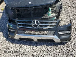 2015 Mercedes-Benz M ML 350 with VIN 4JGDA5JB3FA553624, listed as a Copart auction lot 48252185 with 117,172 mi miles and Salvage Title. Bid and sale history available at carsss.com. Image 12.