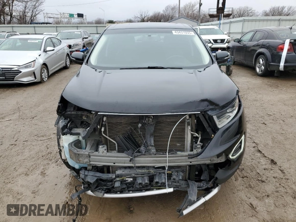 2017 Ford Edge Titanium z VIN 2FMPK3K95HBB20324, wystawiony jako Copart lot #43431055 z przebiegiem 108 006 mil mil oraz Szkoda całkowita • Salvage title. Historia ofert i sprzedaży dostępna na DreamBid. Obrazek 5.