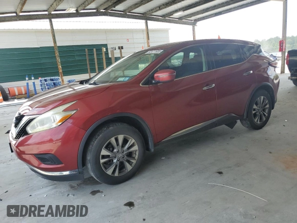 2016 Nissan Murano S with VIN 5N1AZ2MH2GN131753, listed as a Copart auction lot 62477655 with 137,886 mi miles and Clean title. Bid and sale history available at DreamBid. Image 1.