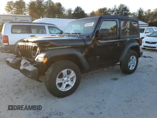 2022 Jeep Wrangler Sport with VIN 1C4HJXAGXNW201493, listed as a Copart auction lot 86424294 with 31,543 mi miles and Salvage Title. Bid and sale history available at DreamBid. Image 1.