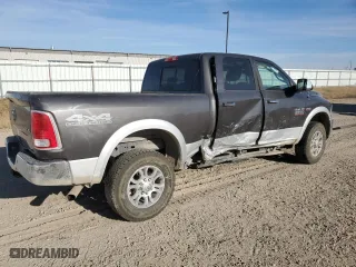 2018 Ram 2500 Laramie with VIN 3C6UR5FJ5JG217519, listed as a Copart auction lot 75872954 with 23,976 mi miles and Salvage Title. Bid and sale history available at carsss.com. Image 3.