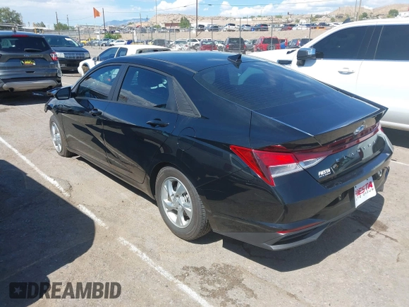 2022 Hyundai Elantra SE with VIN KMHLL4AG1NU343287, listed as a IAAI auction lot 39700530 with 37,492 mi miles and . Bid and sale history available at DreamBid. Image 3.